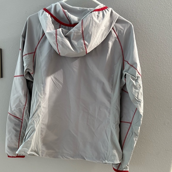 WSU Columbia Gray Hooded Rain Jacket - Omni Shield - Picture 2 of 5